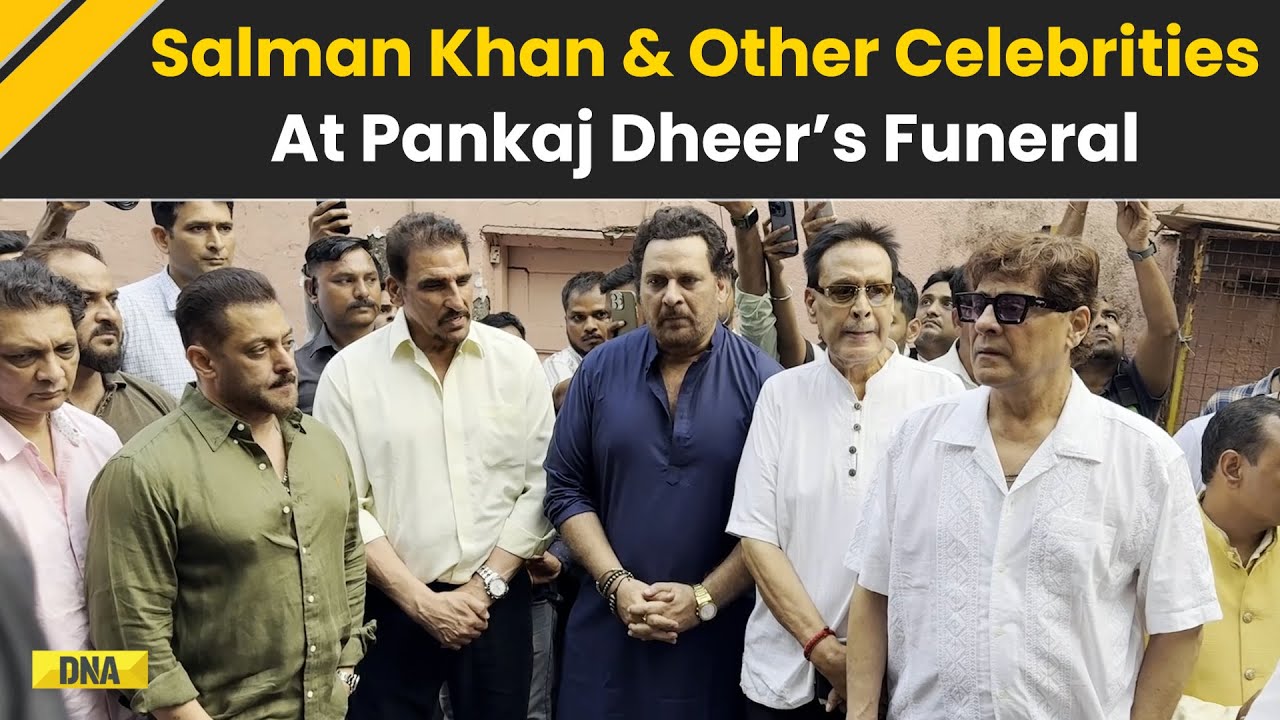 Pankaj Dheer Death: Salman, Arbaaz, Sidharth Among Celebs Attend Mahabharat Star’s Funeral