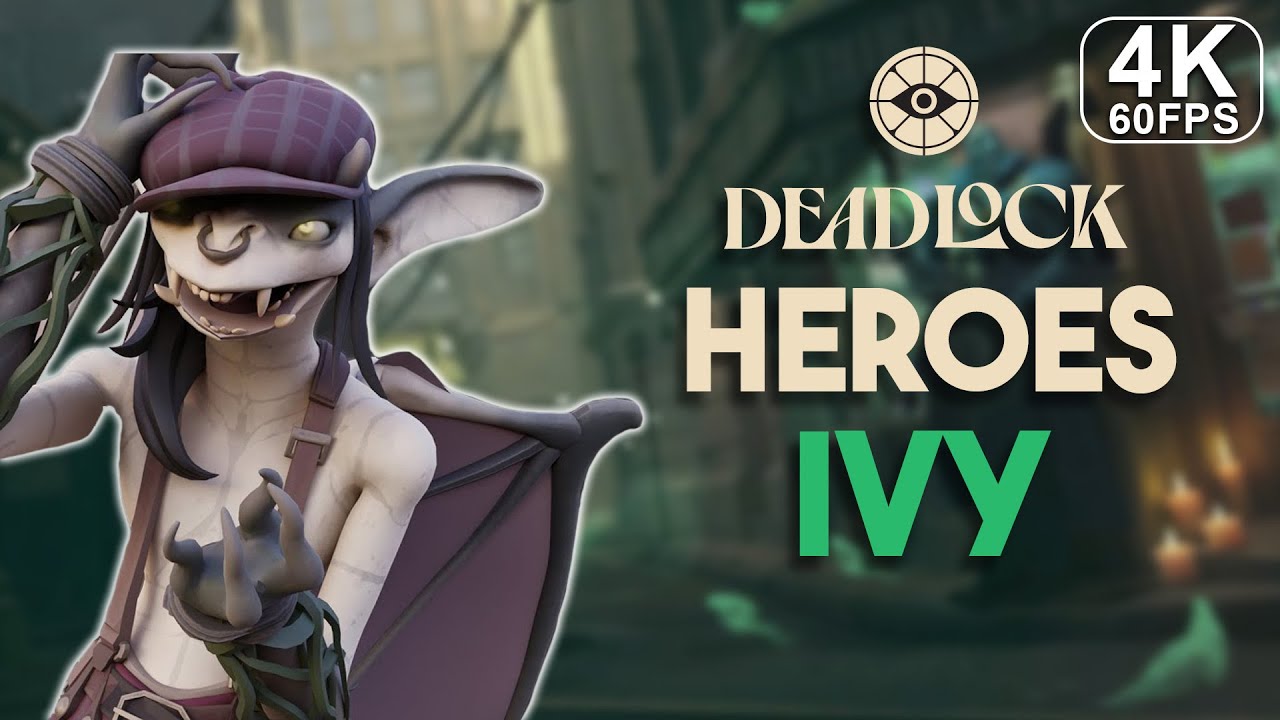 Hero: Ivy 🛡️ Deadlock Closed Alpha Playtest | 4K Gameplay