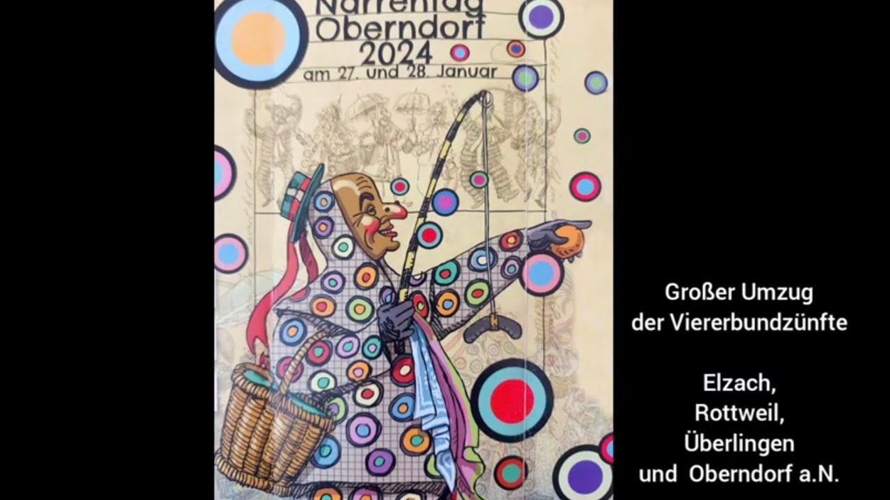 Narrentag 2024 in Oberndorf a.N.