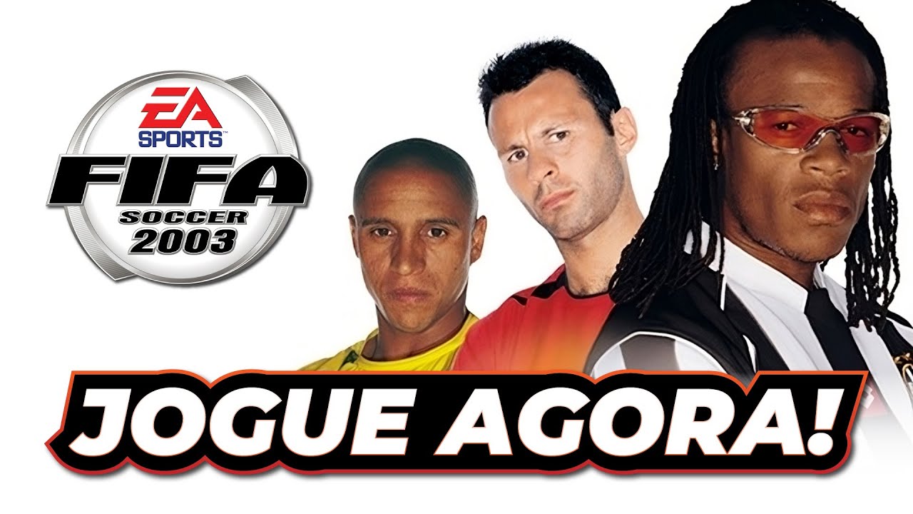 FIFA 2003 NOSTÁLGICO - REVIVA A ERA DE OURO DA EA SPORTS🏆🔥