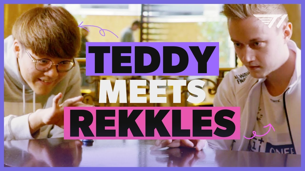Teddy Meets Rekkles | T1 at Worlds 2019