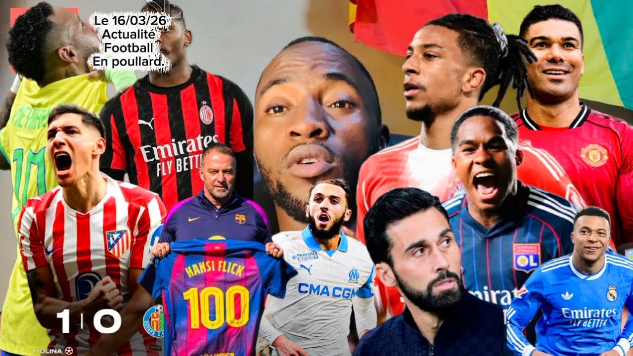 Actualité football en poullard Multi Debrief De la semaine PL Serie A Bundesliga Ligue 1 La Liga etc