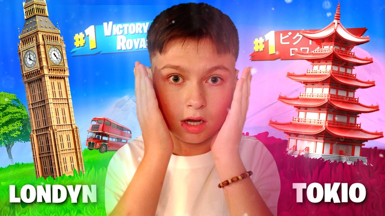 Grałem 24H TURNIEJE na CAŁYM ŚWIECIE w Fortnite