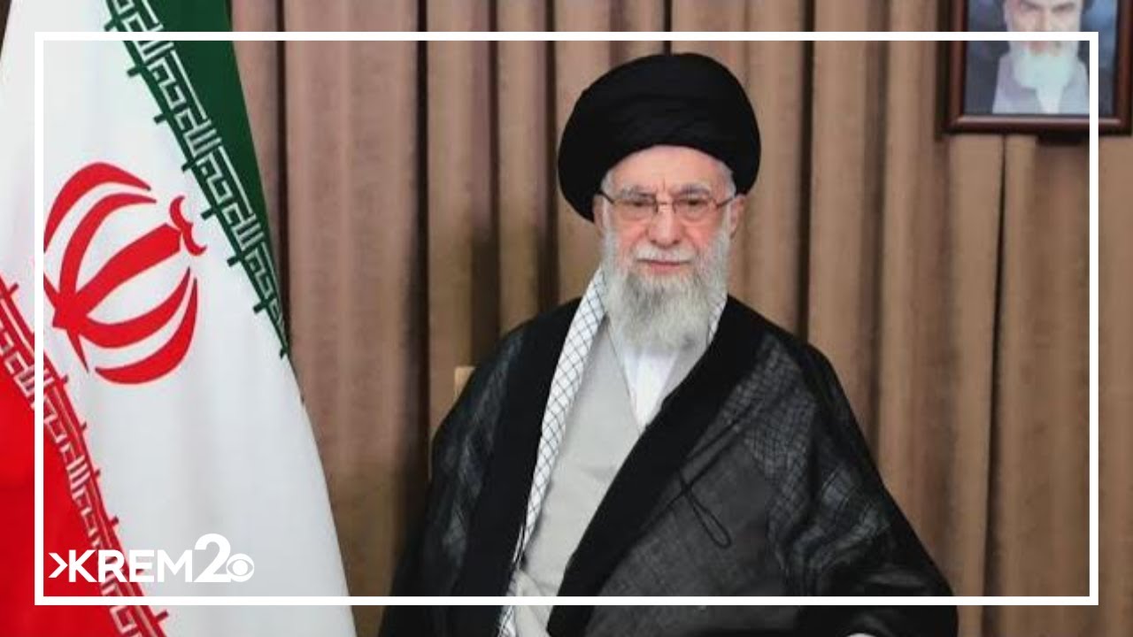 President Trump says he plans to be part of picking Iran's next leader