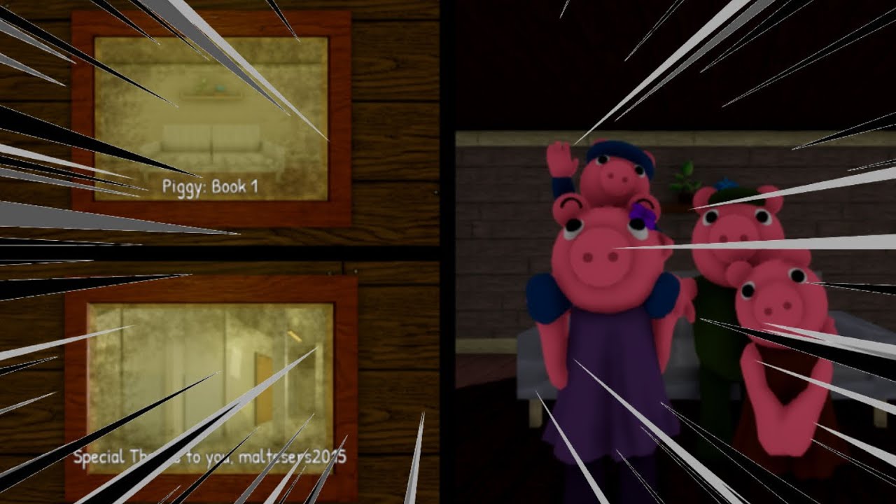 PIGGY [BOOK 1] END CREDITS BUT BOOK 2 STYLE!! (Game By @AventicYT)
