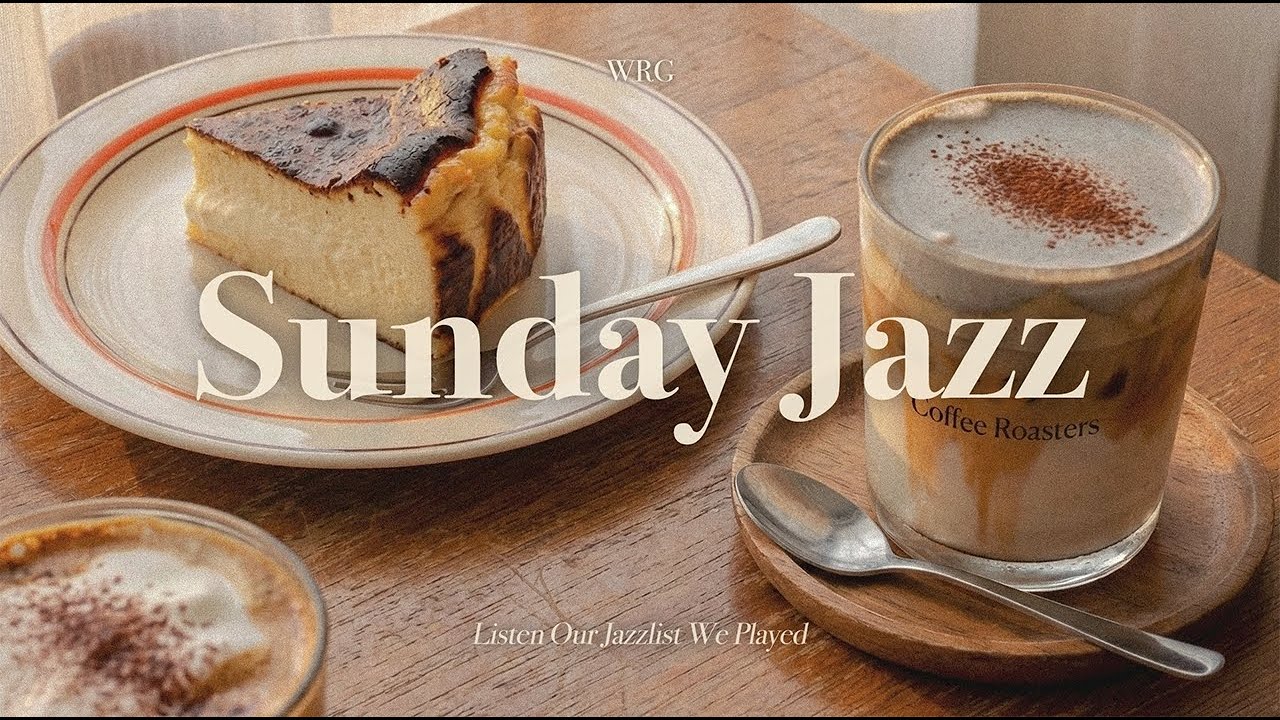 [Playlist] 아무것도 안 하고 싶은 일요일.. 책 한 권 챙겨 카페나 가볼까? ☕️ | Sunday Jazz | Relax Cozy Background Music