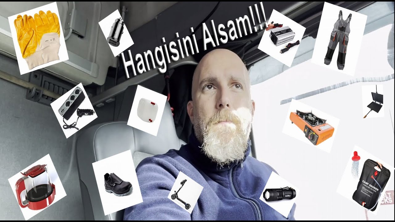 Yeni Başlayan Tır Şoförünün ihtiyacı olan ve Çekicisinde bulundurması gereken Malzemeler.
