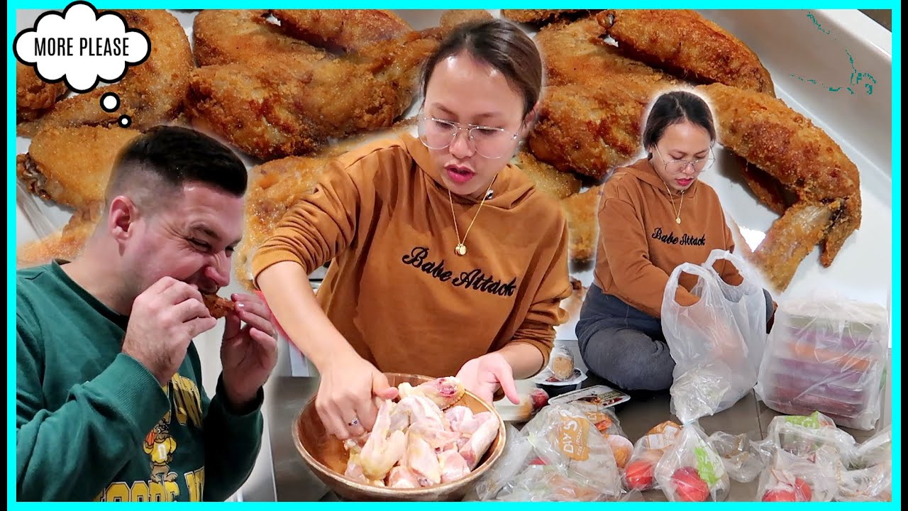 WALA SA MOOD SI MISTER! PASAYAHIN NATIN! SIMOT SARAP ANG SIMPLENG FRIED CHICKEN! ❤️ | rhazevlogs