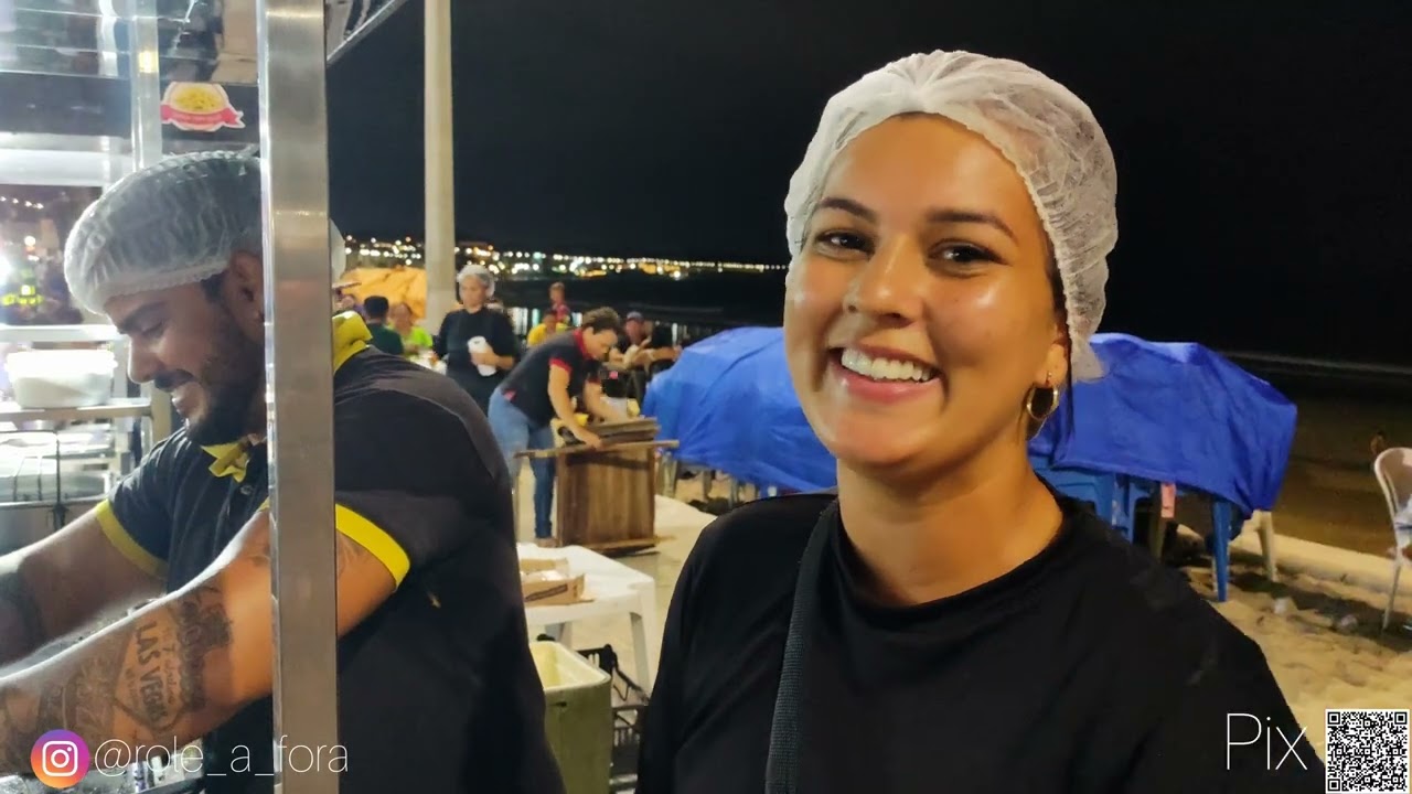natal ponta negra - orla à noite no Domingo #subscribe #natal #shortsvideo