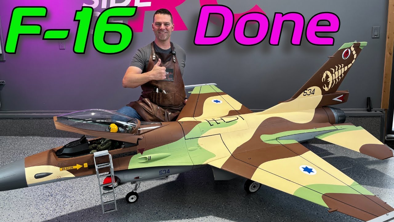 The F-16's End Is Near! Watch The Epic Skymaster IAF Rc Jet