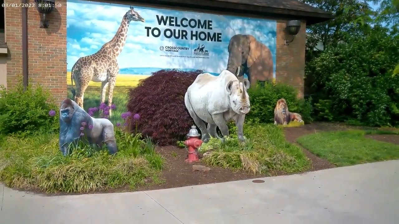 Cleveland Zoo Entrance, Africa and Australia