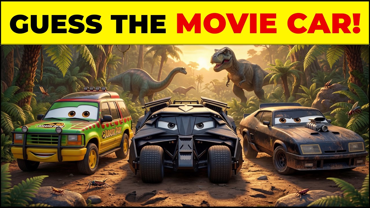 Guess The MOVIE CAR in 6 Seconds!  Part 2 (Level: IMPOSSIBLE)