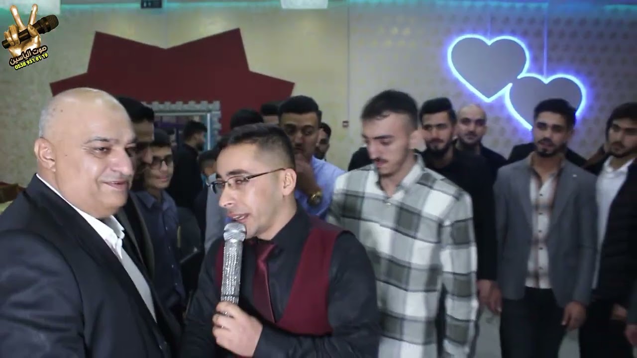 المنشد سعد الدين المحمد حفل زفاف العريسين عماد و عمر  عكيدي أفراح العكيدات  قونيا  1