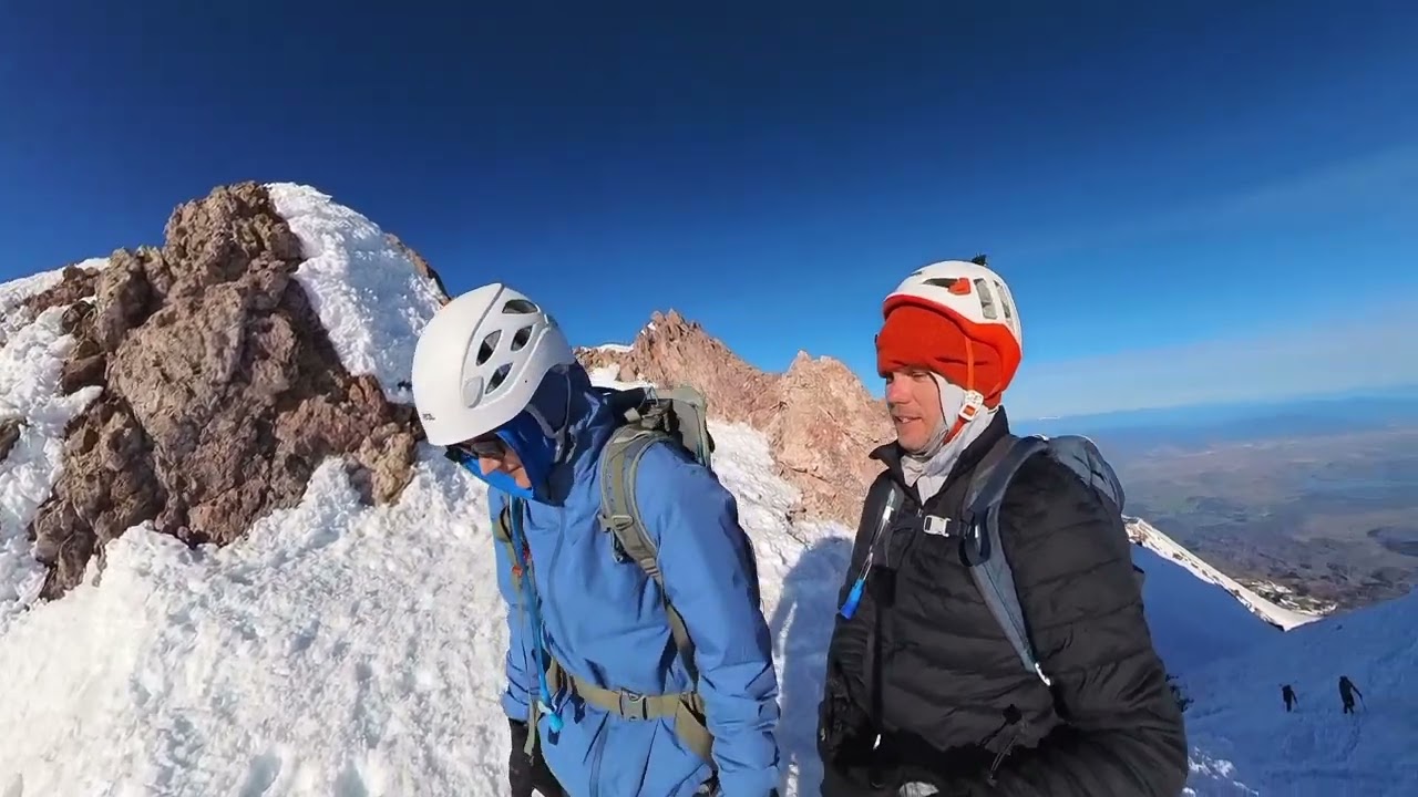 Mount Shasta - Summitting via Avalanche Gulch - June 2024 #mountaineering #adventure #travel