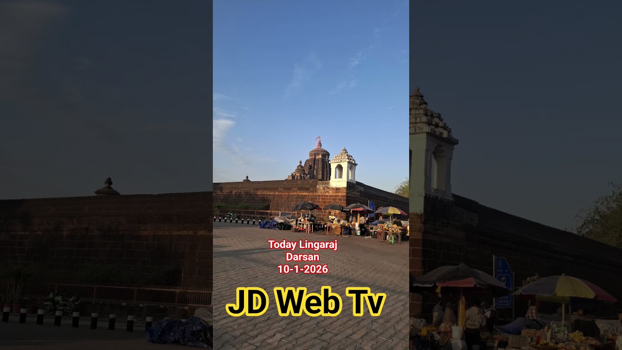Today Lingaraj Darsan ll JD WEB TV 