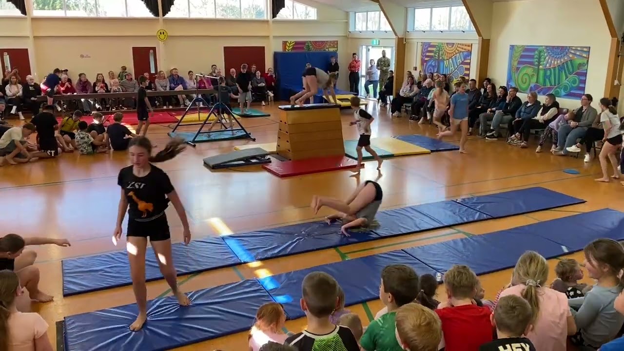 Gymnastics Display - Halcombe School - August 2025