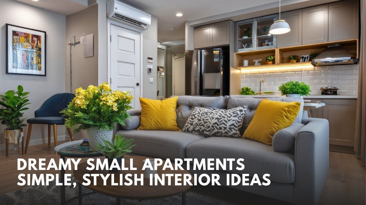 Dreamy Small Apartment Ideas with Simple Details in Compact Spaces