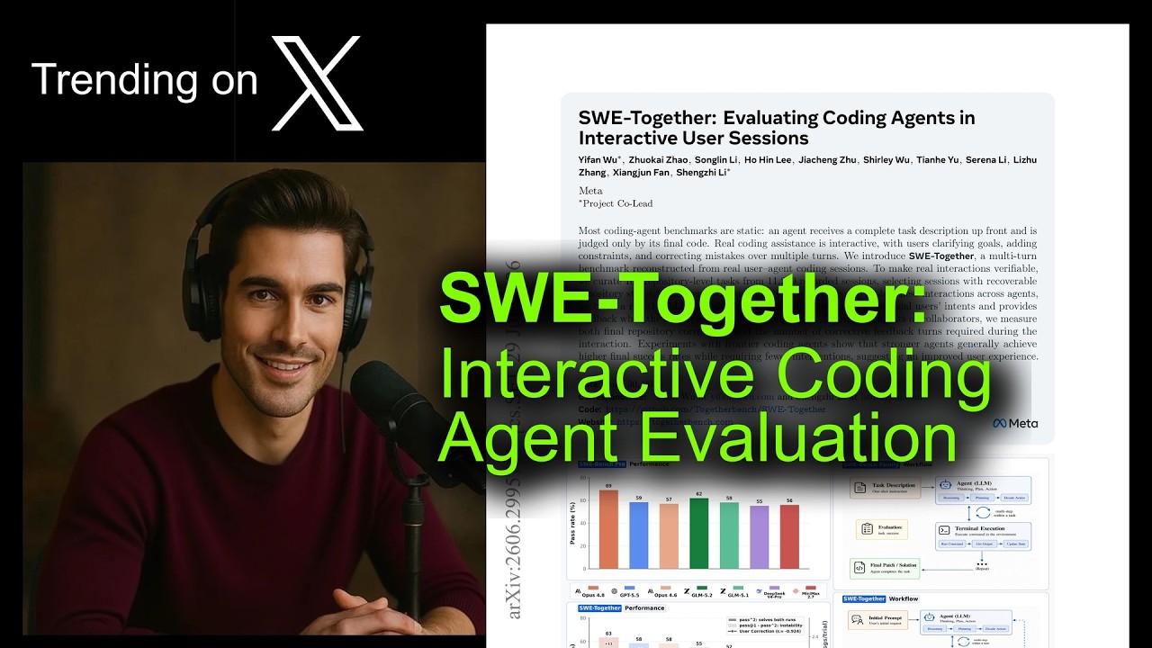 SWE-Together: Interactive Coding Agent Evaluation
