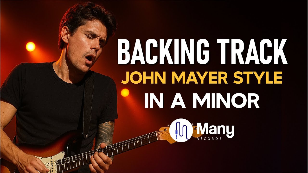 John Mayer Style Backing Track In Am
