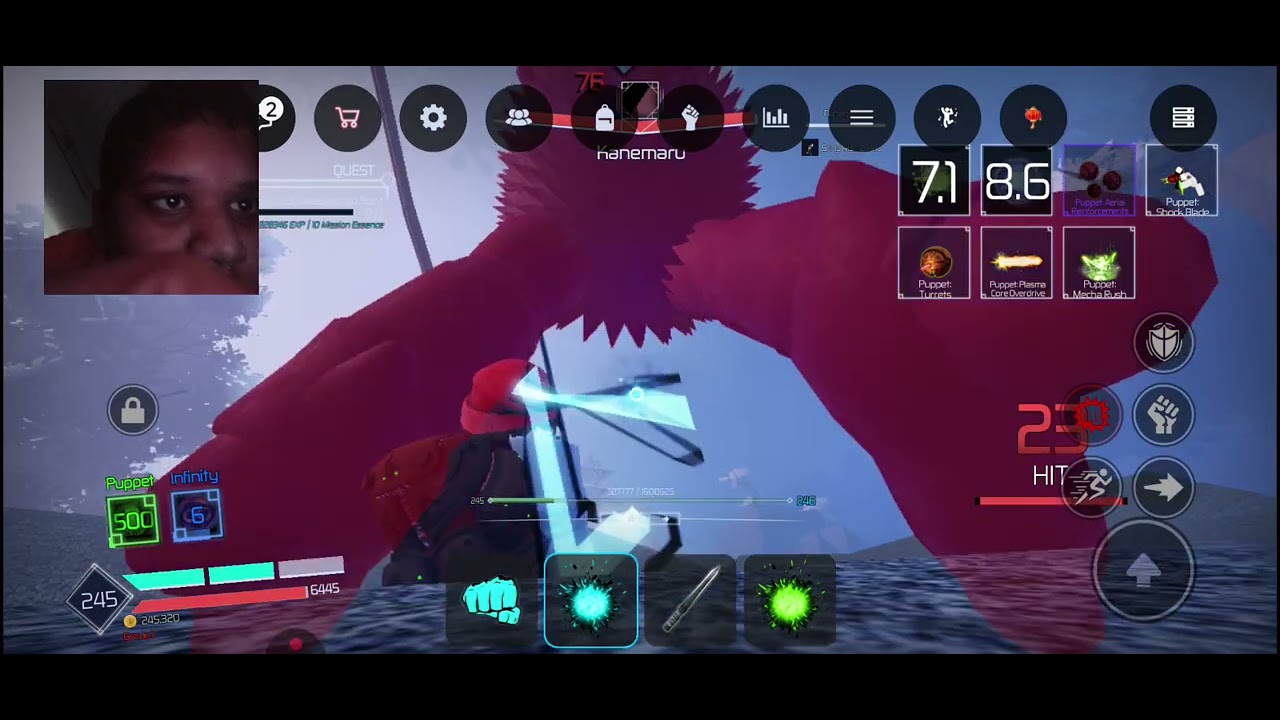 Playing jujutsu infinite 