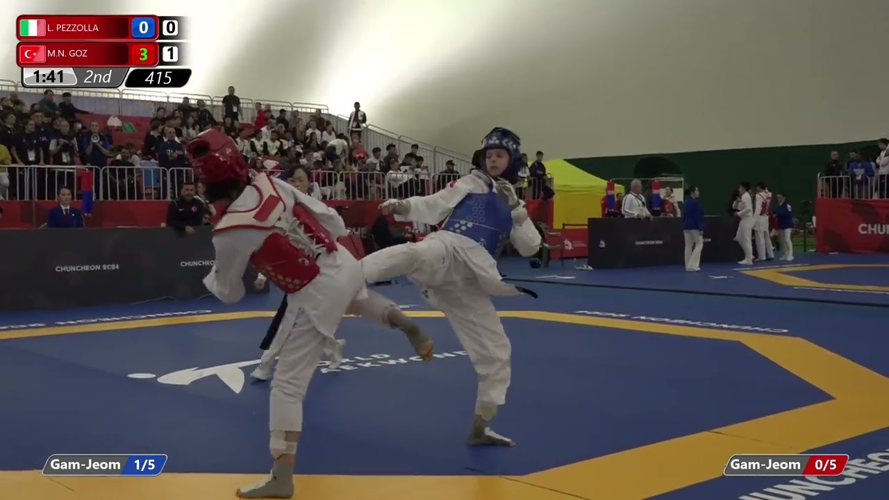 415 Round of 32 Women  55kg ITA L  PEZZOLLA TUR M N  GOZ