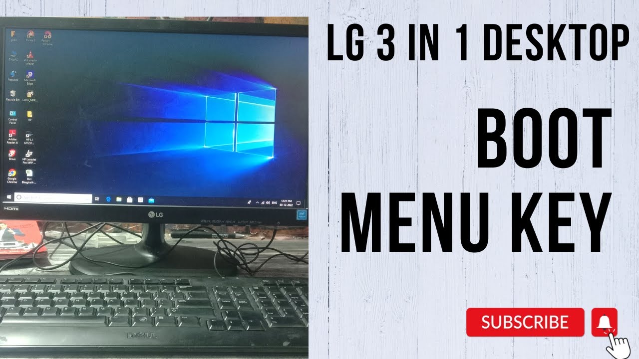 Lg 3 in 1 desktop boot menu key | lg pc boot menu key | how to reset lg pc | lg computer boot key