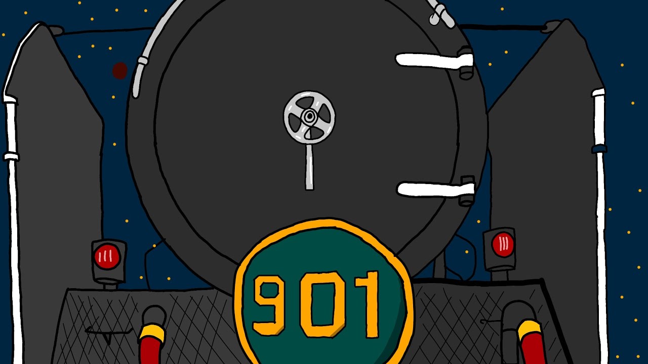 รถจักรไอน้ำไทย Galaxy express 901: Speedpaint Locomotives thai New & Upgrade [EP.1]