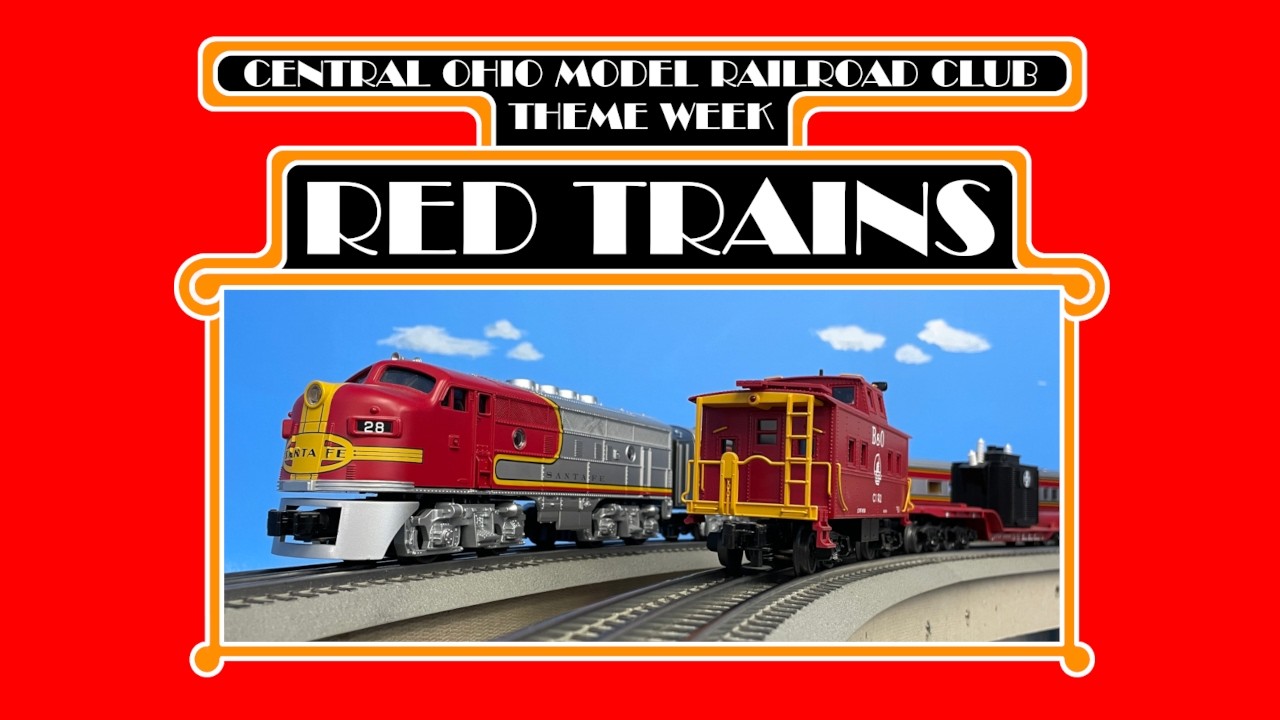 COMRC 2026 February Theme Week Red Trains