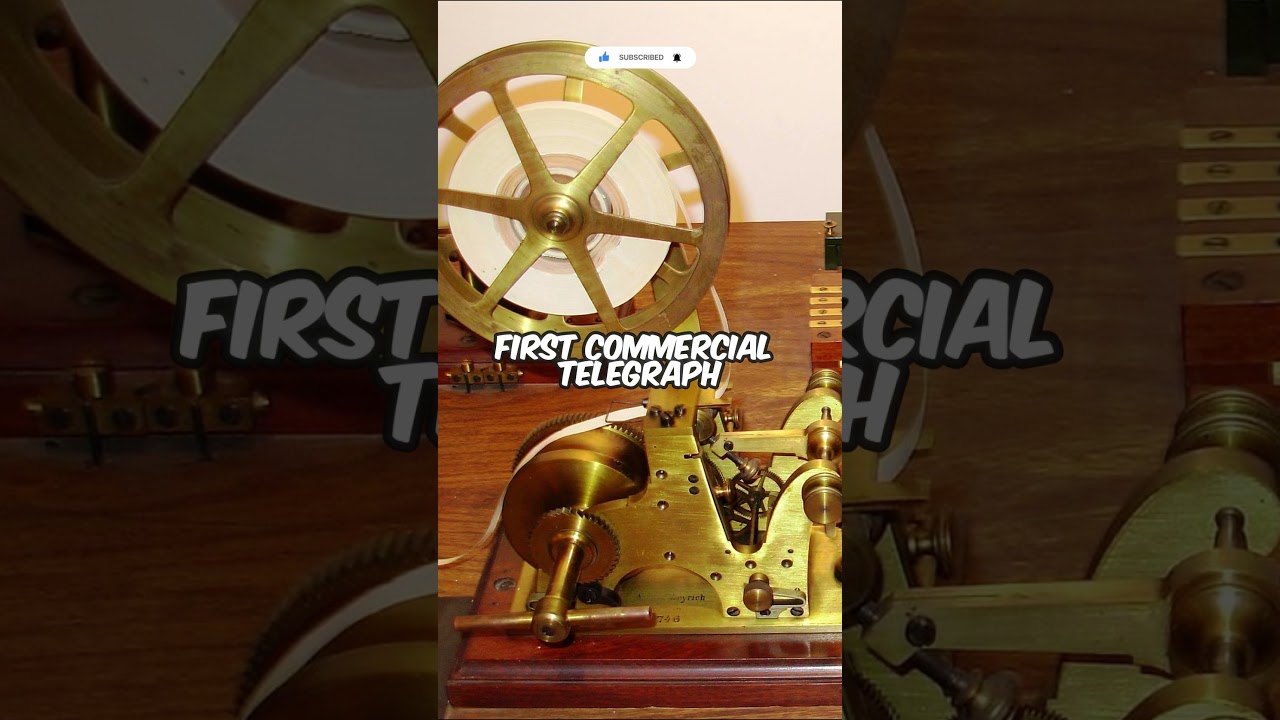 The Revolution of Electric Communication: Samuel Morse's Telegraph  #history  #facts #invention