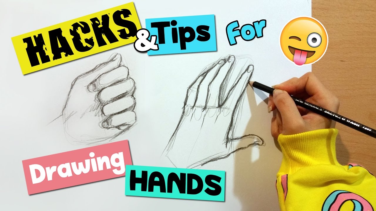 ❤ HACKS & Tips for Drawing HANDS ❤ Artist LIFE HACKS ❤