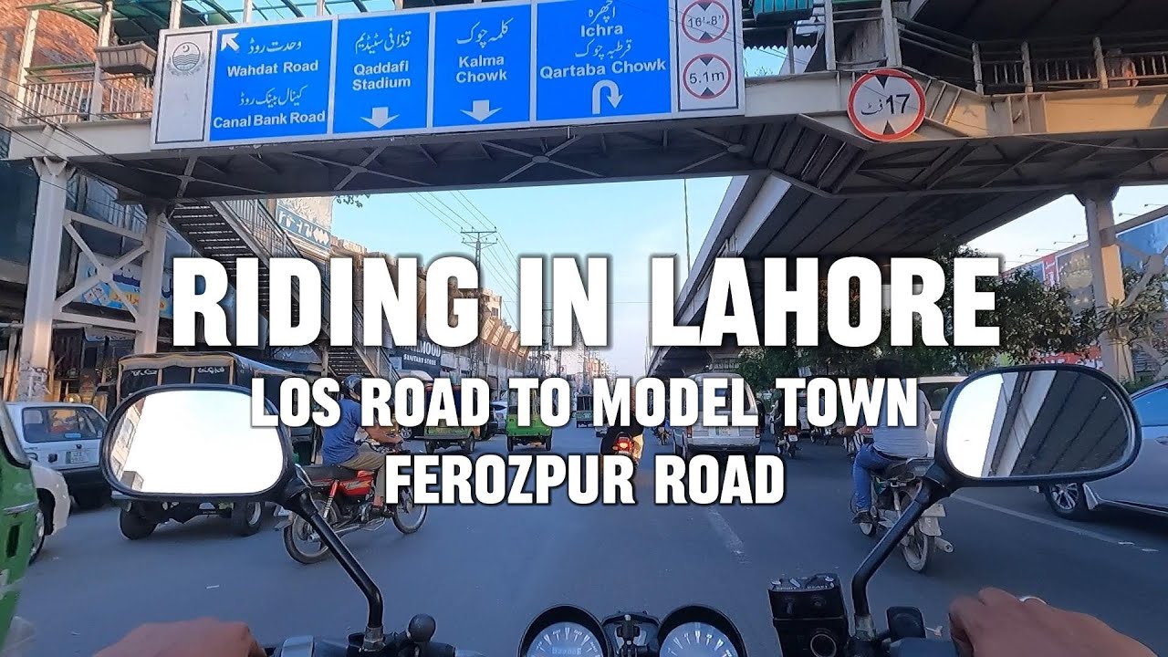 POV - Riding In Lahore - Ferozpur Road To Model Town - GoPro 9 - YBE 125G