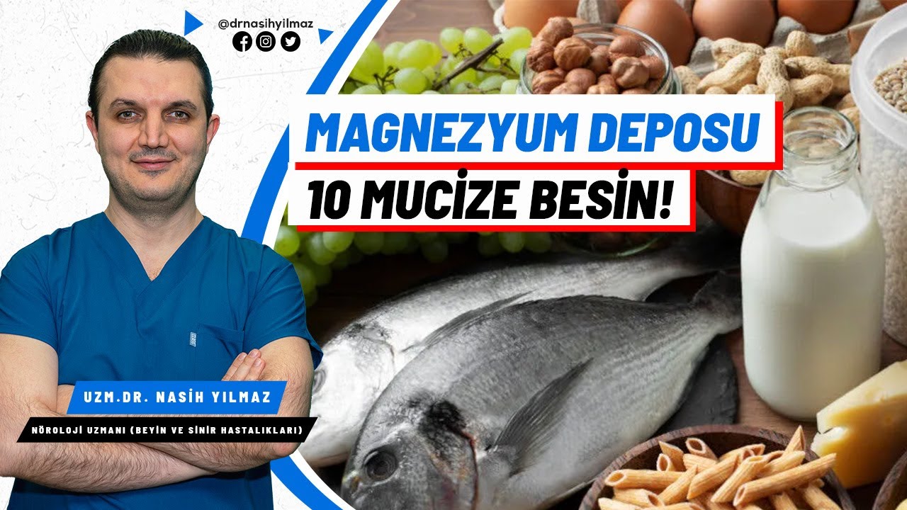 Magnezyum Deposu 10 Süper Besin! Kaslarınız ve Ruh Haliniz İçin Şart