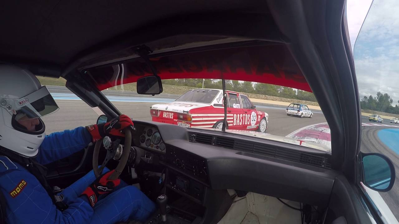 BMW 635 CSi GROUP A PAUL RICARD 2016 HTC CLASSIC RACE START ONBOARD