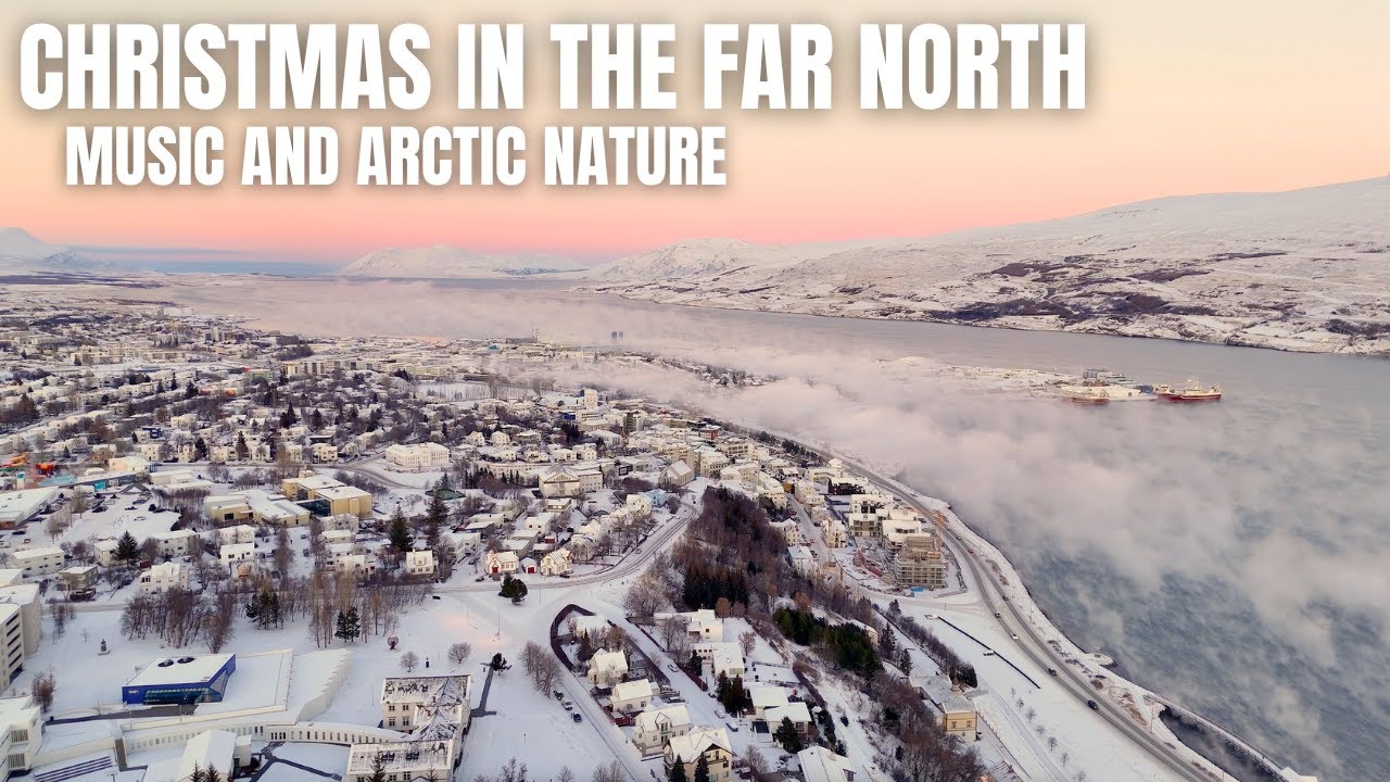 Calm and Relaxing Christmas Mood From North Iceland - The Arctic Winter Colour Palette