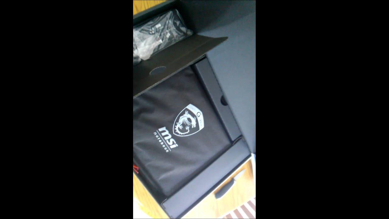 MSI GT60 unboxing part 1