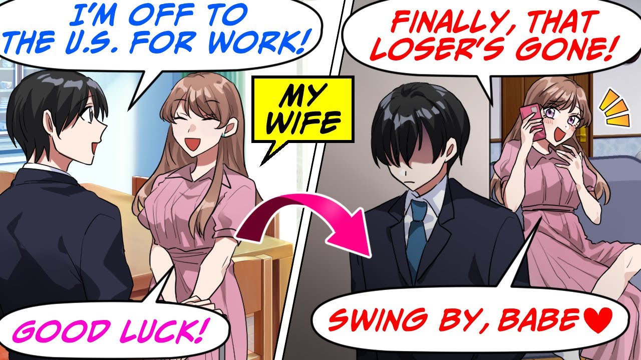 The Day I Left for My Job Abroad, My Wife Rang Her Side Guy While I was There…[RomCom Manga Dub]