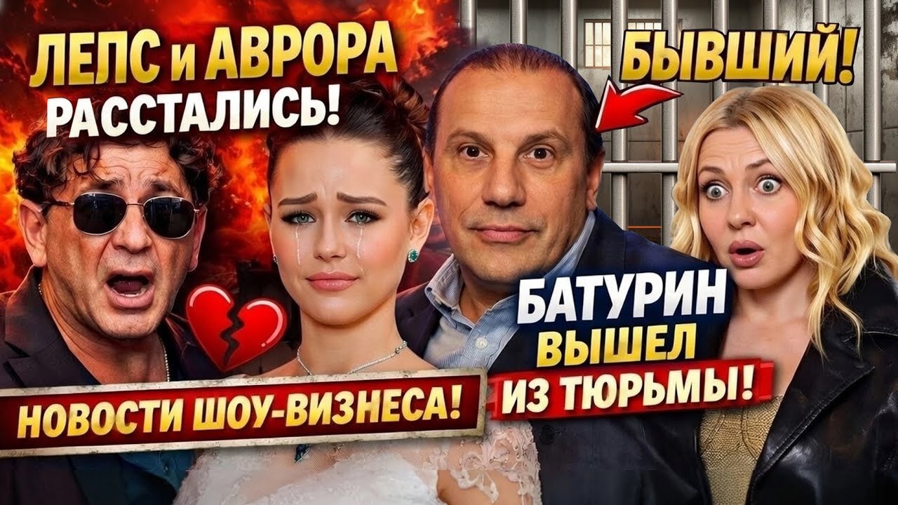 Лепс и Аврора расстались ! Бывший Яны Рудковской вышел из тюрьмы !
