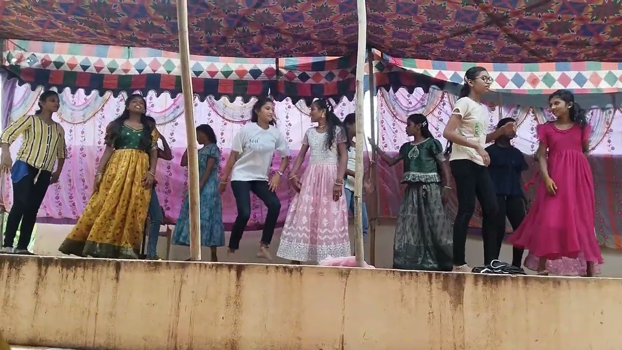 Teachers day celebrations kgbv ponduru class 9th 2025