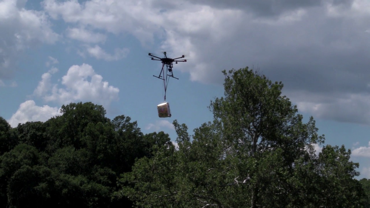 Drone Ball drop for Upper Darby Professional Firefighters 2017