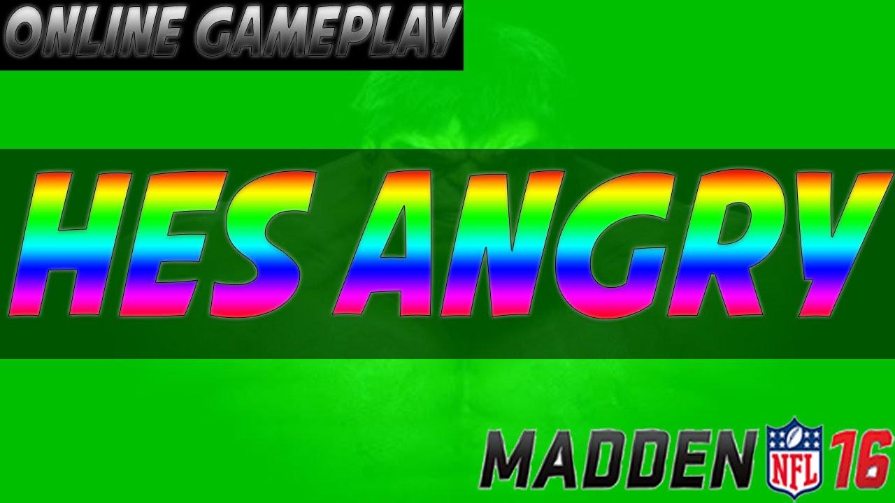 Playing Angry | MUT 16 Online Gameplay