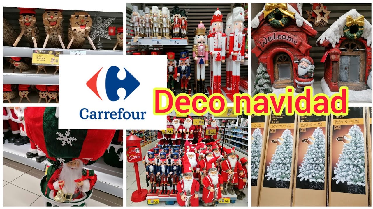 DECORACIÓN NAVIDAD CARREFOUR, LA MEJOR DECORACIÓN QUE HE VISTO NUNCA 😱 INCREÍBLE