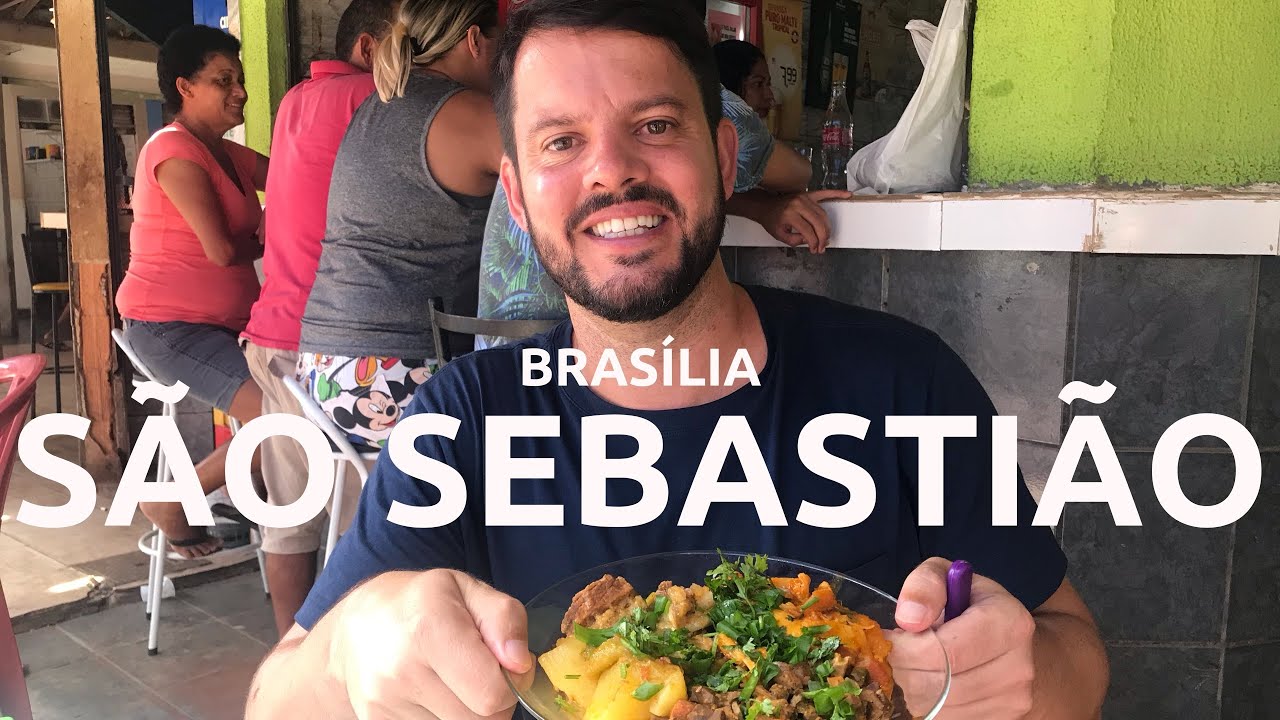 SARAPATEL, MOCOTÓ E PEIXE FRITO NA FEIRA DE SÃO SEBASTIÃO - DF