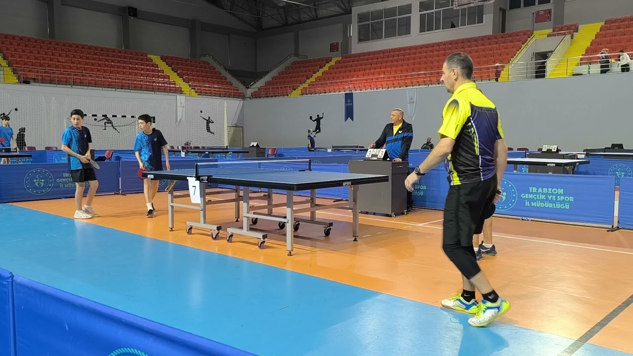 Trabzon İkili Takım Turnuvası Yarı Final Mehmet/Salih 3 - Erkan/Esat 0 