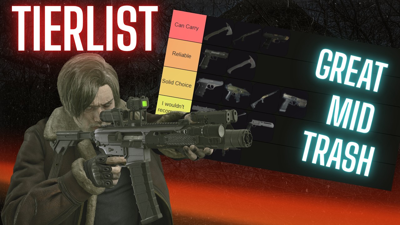 Resident Evil Requiem Weapons Short Guide & Tierlist (Insanity focused)