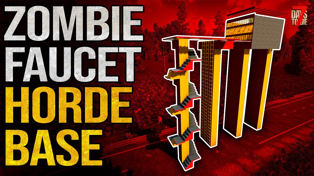 How to STOP The FLOW of Zombies  - 7 Days To Die Alpha 21 - The 