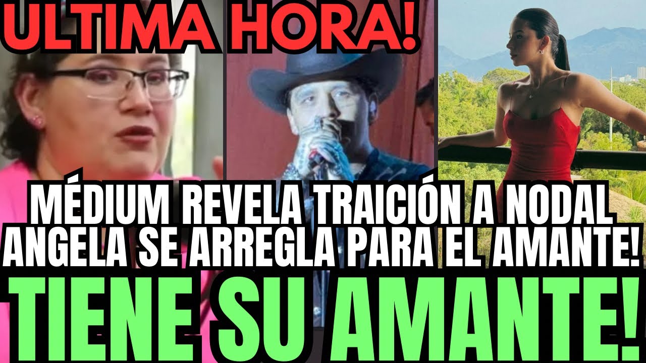 💥MÉDIUM REVELA QUE ÁNGELA AGUILAR CON VESTIDO ROJO SE ARREGLA PARA SU AMANTE HUNDE A CHRISTIAN NODAL