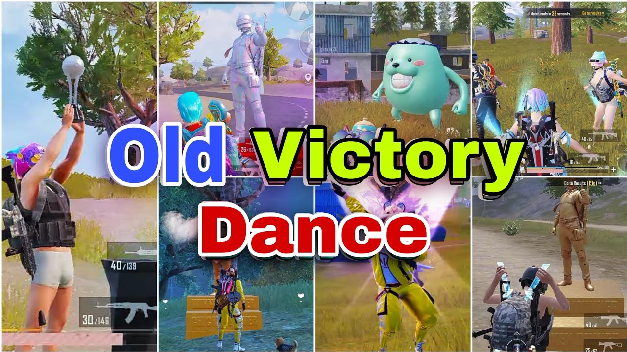 Old Victory Emote - All Season Victory Dance - Pubg Mobile