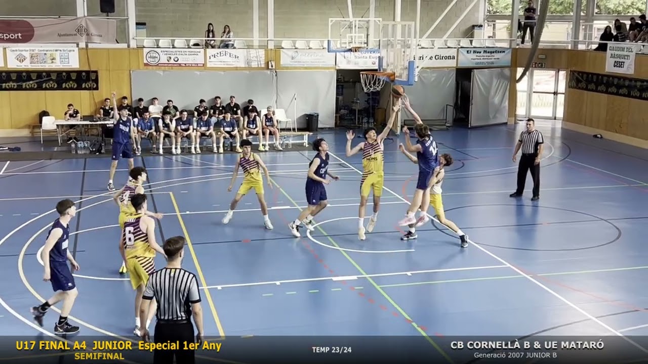 U17 Campionat Catalunya Junior 1er Any   CB Cornellà & UE Mataró