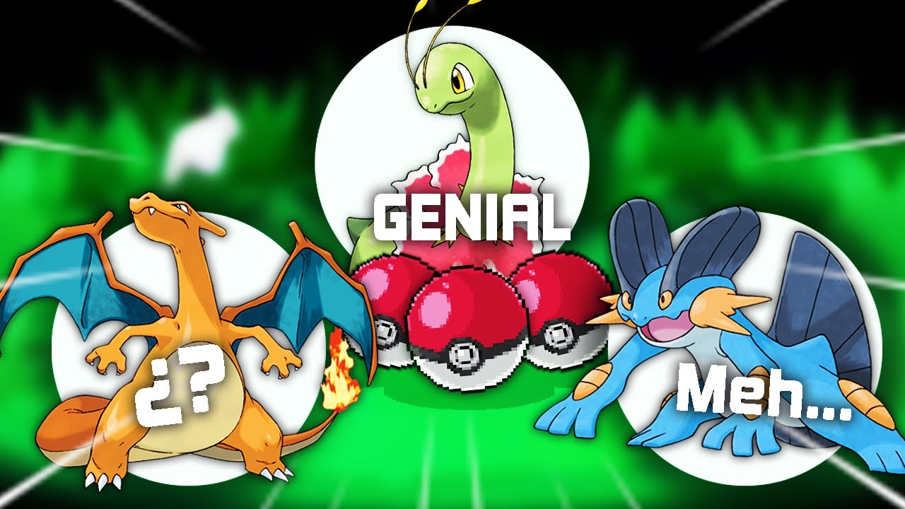 El MEJOR INICIAL De CADA GENERACIÓN 🍀🔥🌊 [1/2]