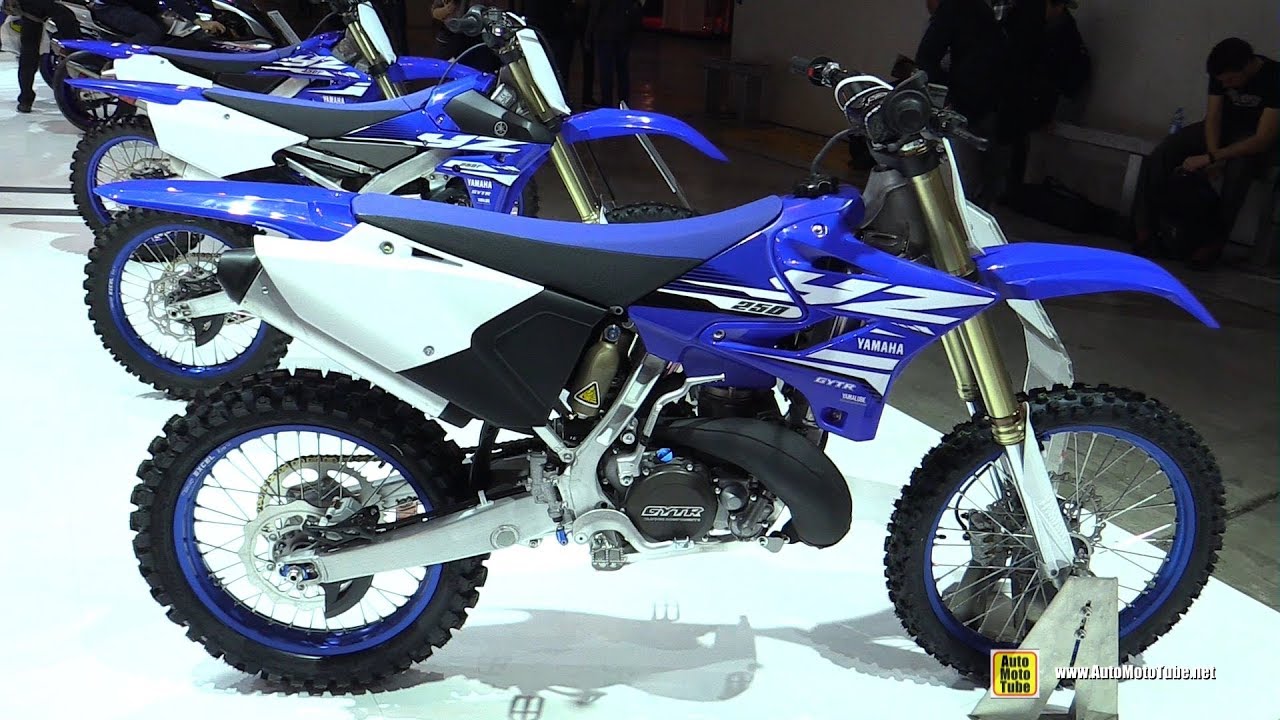 2018 Yamaha YZ250 - Walkaround - 2017 EICMA Milan Motorcycle Exhibition